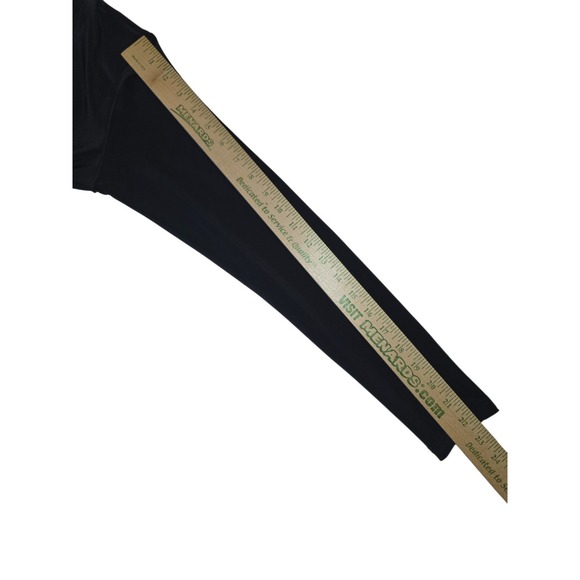 Sympli Tunic Top Womens 8 Black Button Front Stretch Long Sleeve Minimalist - Picture 4 of 9